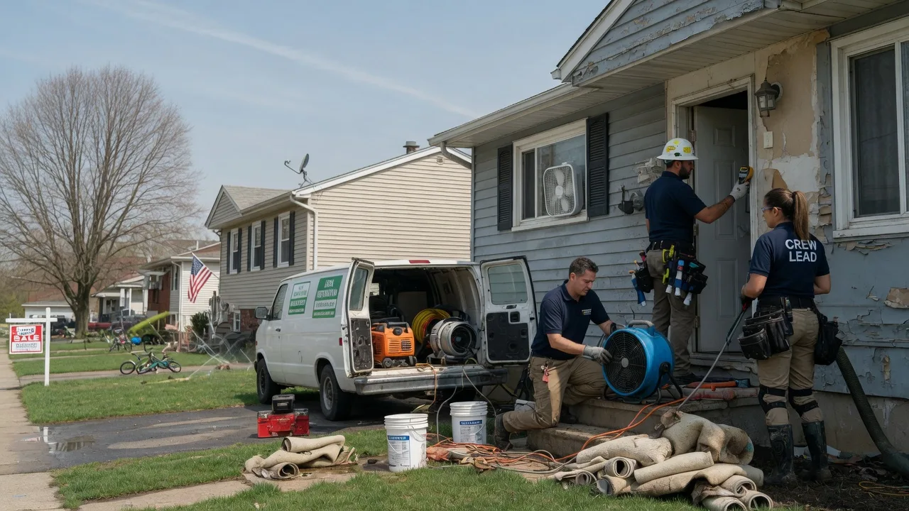 Flood Cleanup in Hutsonville, IL near me